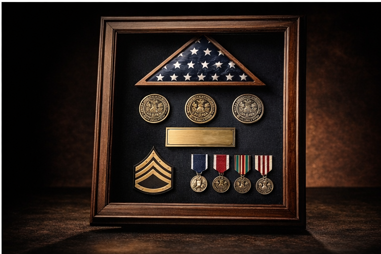 Custom Shadow Box Insert